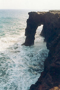 Hawaii - Big Island - Sea Arch  ©  Petra Kaiser www.petra-kaiser.de