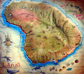 Lanai - Map