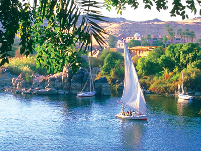 Ägypten - Feluke auf dem Nil