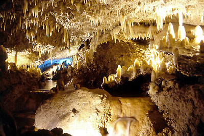 Harrisons Cave  2004 Barbados Tourism Authority 