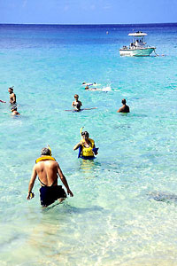 Schnorcheln  2004 Barbados Tourism Authority 