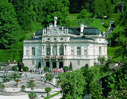 Bayerische Seen - Schloss Linderhof - Bildquelle: BAYERN TOURISMUS Marketing GmbH