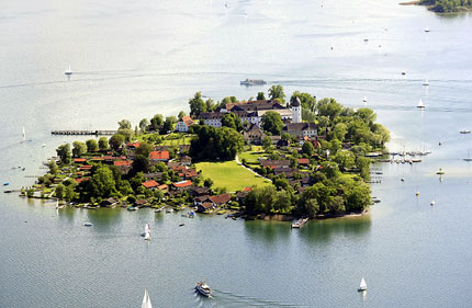 Bayerische Seen - Frauenchiemsee - © Chiemsee-Alpenland Tourismus