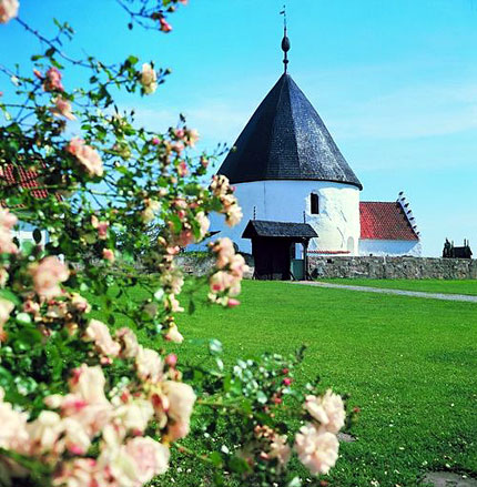 Bornholm - Nyker Rundkirche - Bildquelle: VisitDenmark / Lennard Nielsen