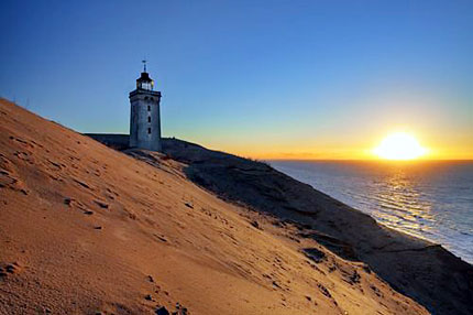 Dänemark - Rubjerg Knude mit Leuchtturm - Bildquelle: VisitDenmark 