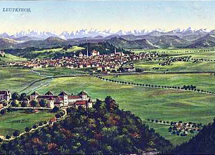 Leutkirch und Schloss Zeil 1907