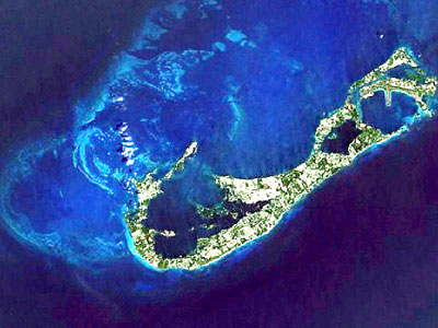 Bermudas - created by NASA