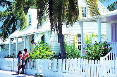 Eleuthera - Typische Holzhäuser © Bahamas Tourist Office