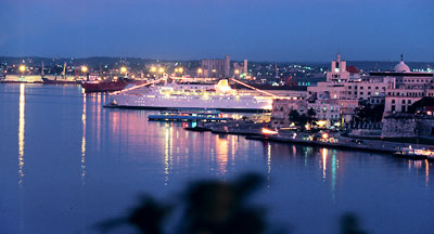 Kuba - Hafen von Havanna
