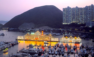 Hong Kong - Aberdeen - Schwimmendes Restaurant - © Hong Kong Tourism Board
