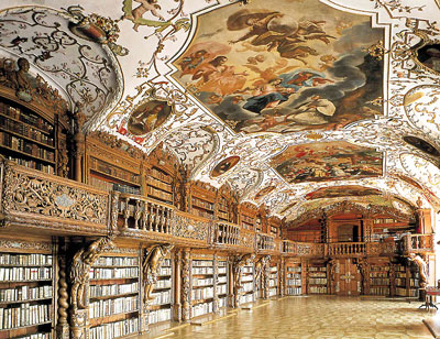 Klosterbibliothek  - Bildquelle "Tourismusverband Ostbayern"