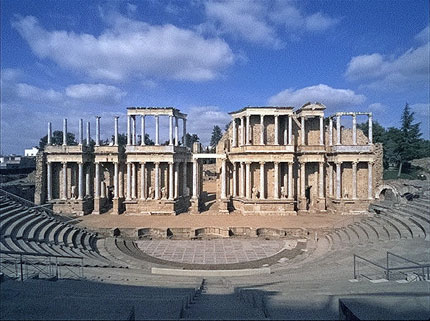 Extremadura - Römisches Theater im Mérida - Quelle Turespaña