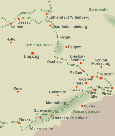 Karte Dresden - PhiloPhax
