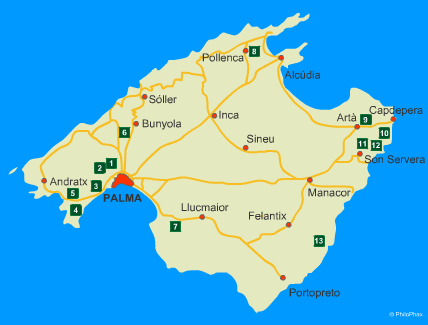 Mallorca - Golf: Hier können Sie zuschlagen