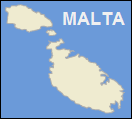 Karte Malta